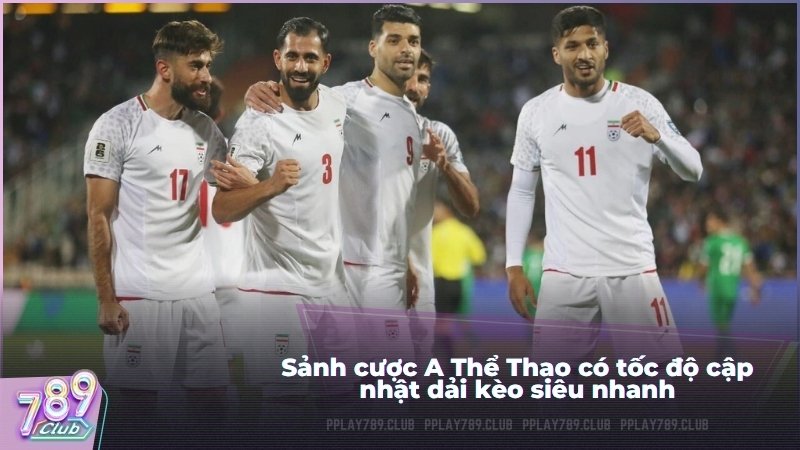 Sảnh cược A Thể Thao SABA Sports có tốc độ cập nhật dải kèo siêu nhanh