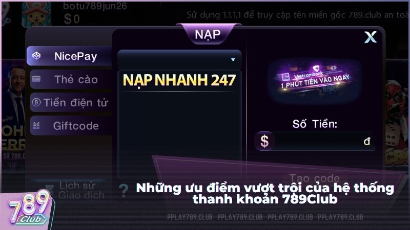 Những ưu điểm vượt trội của hệ thống thanh khoản